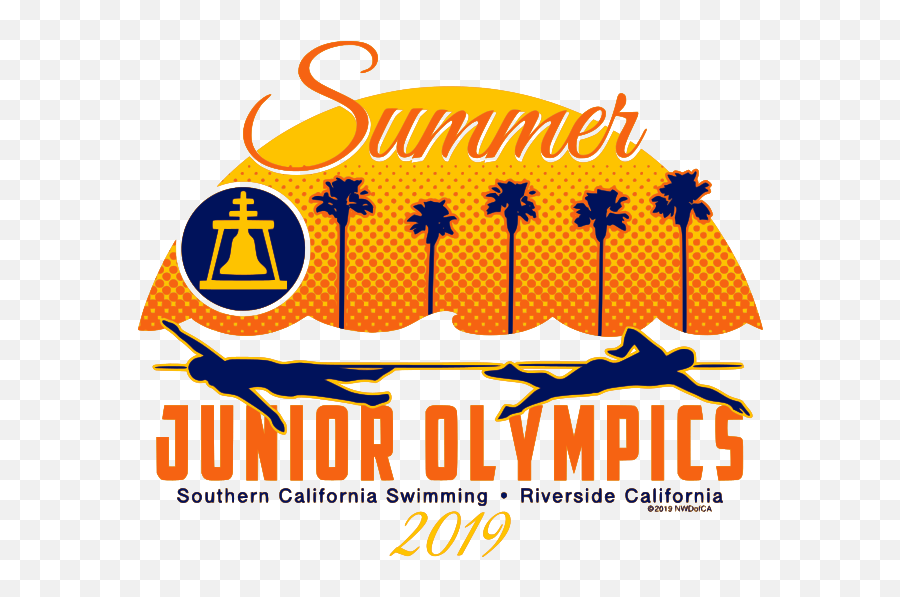 Southern California Swimming 2019 - Junior Olympics Swimming Logo 2019 Emoji,Swimming Logo