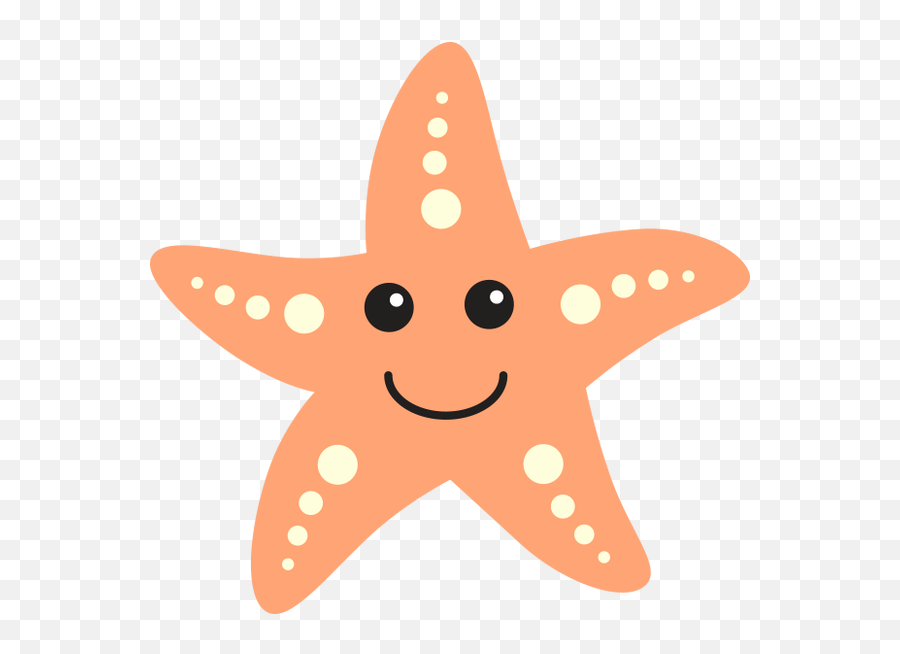 Ocean Clipart Starfish - Sea Creatures Clipart Emoji,Ocean Clipart