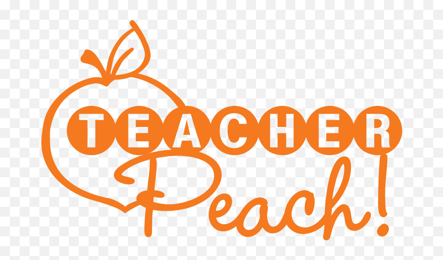 Teacher Peach Logo - Language Emoji,Peach Logo