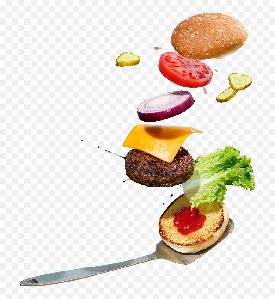 Flipping Burgers - N Out Burger Deconstructed Emoji,Impossible Foods Logo