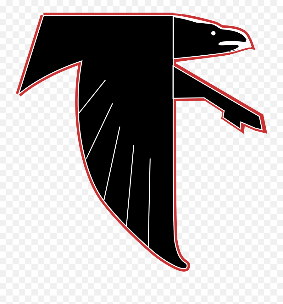 Retro Atlanta Falcons Logo Png Image - Atlanta Falcons Old Logo Emoji,Atlanta Falcons Logo