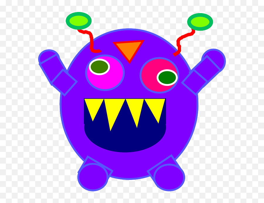 Gratis Obraz Na Pixabay - Clipart Png Monster Happy Emoji,Roar Clipart