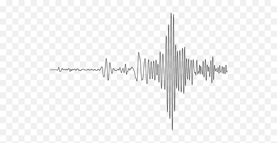 A Seismic Wave - Epicenter On A Wave Emoji,Wave Transparent