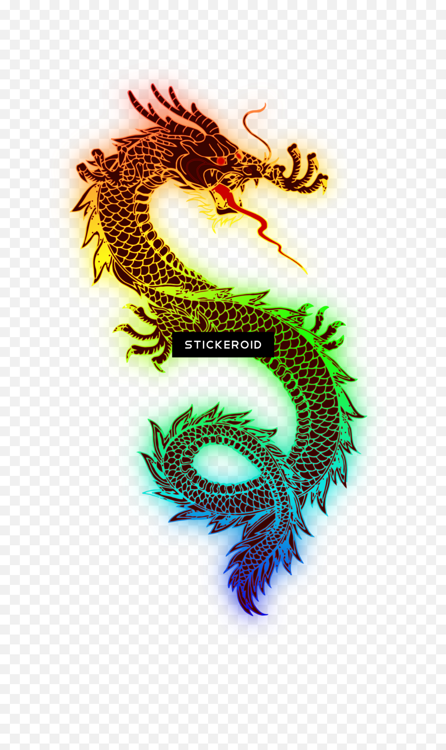 Chinese Dragon - Green Fire Dragon Png Emoji,Chinese Dragon Png