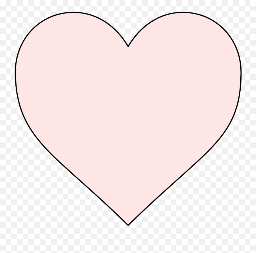 Pastel Pink Heart Transparent Png Image - Pastel Pink Heart Transparent Background Emoji,Pink Transparent