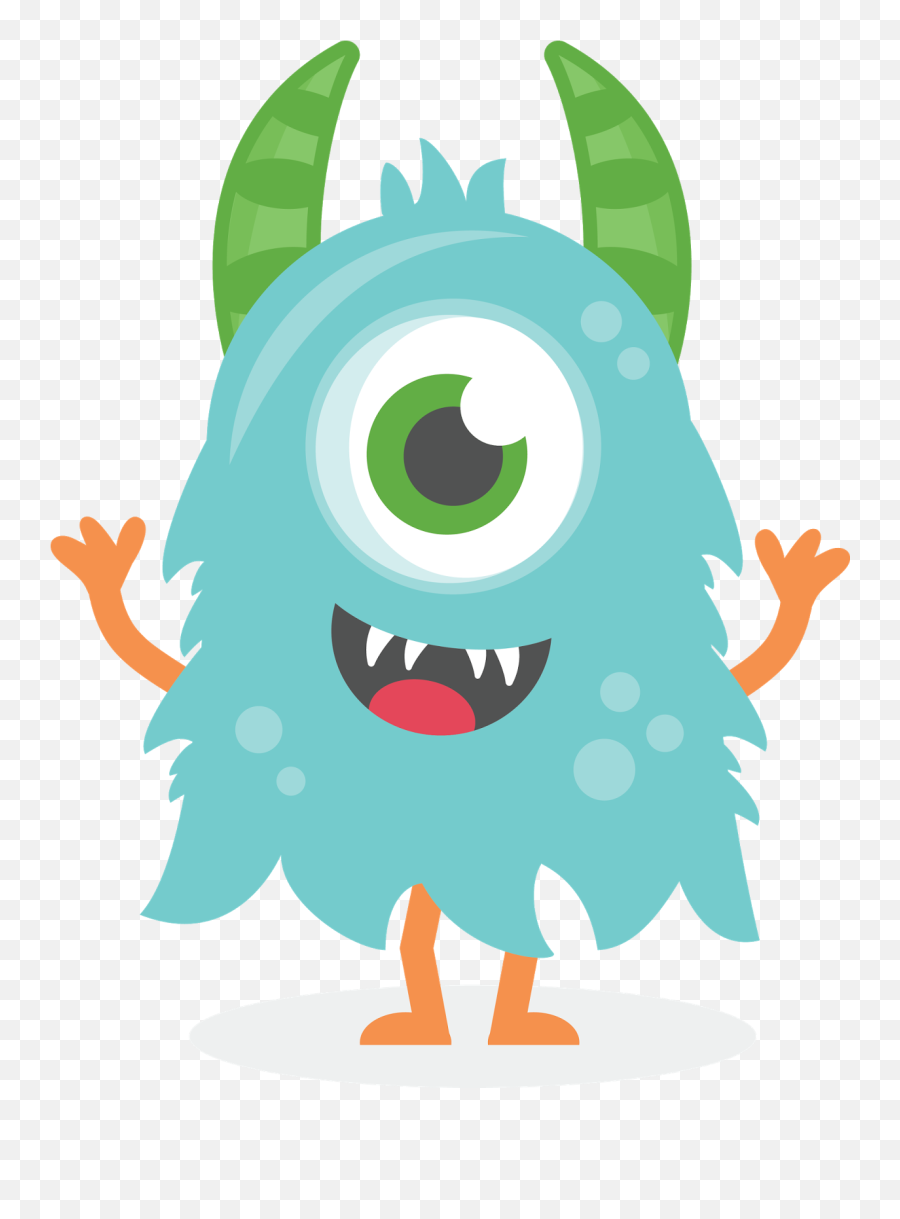 Library Of Cute Halloween Monster Image - Cute Monster Clipart Emoji,Monster Clipart