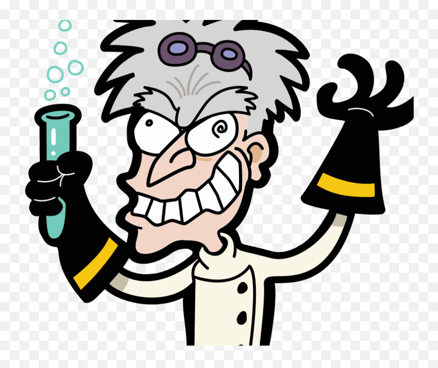 Evidence Clipart Private Eye - Mad Scientist Transparent Background Emoji,Evidence Clipart