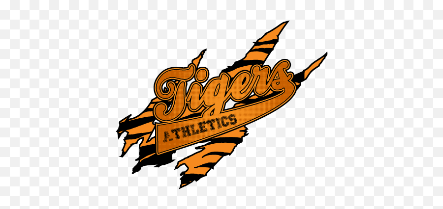 Tiger Clipart Cheerleading - Tiger Cheer Logo 431x345 Automotive Decal Emoji,Cheer Clipart