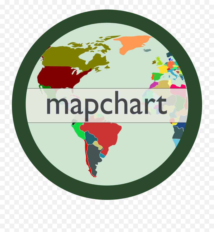 Create Custom Map - Mapchart Emoji,World Map Png