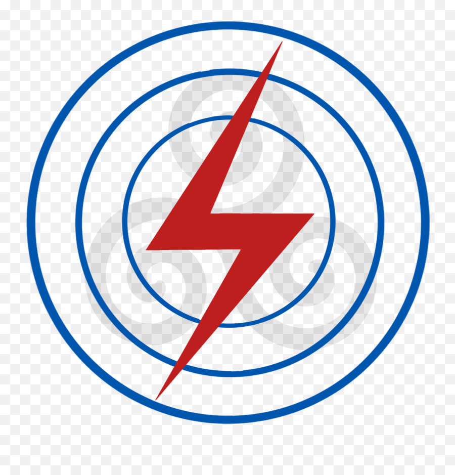 Blue Thunder Emoji,Red Lightning Transparent
