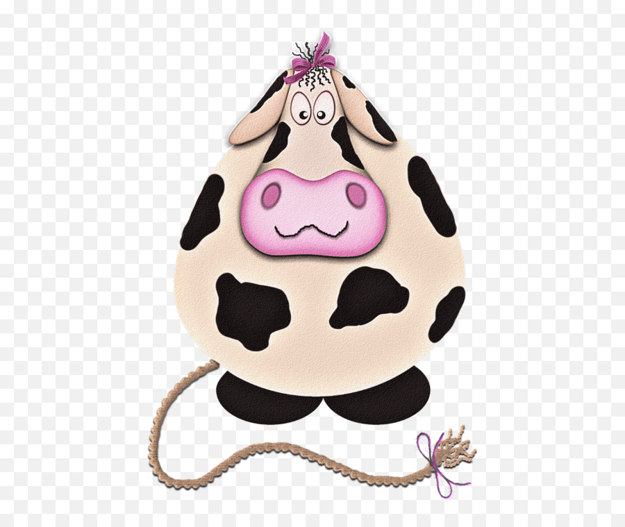 Fat Cow - Cartoon Transparent Cartoon Jingfm Happy Emoji,Cow Clipart