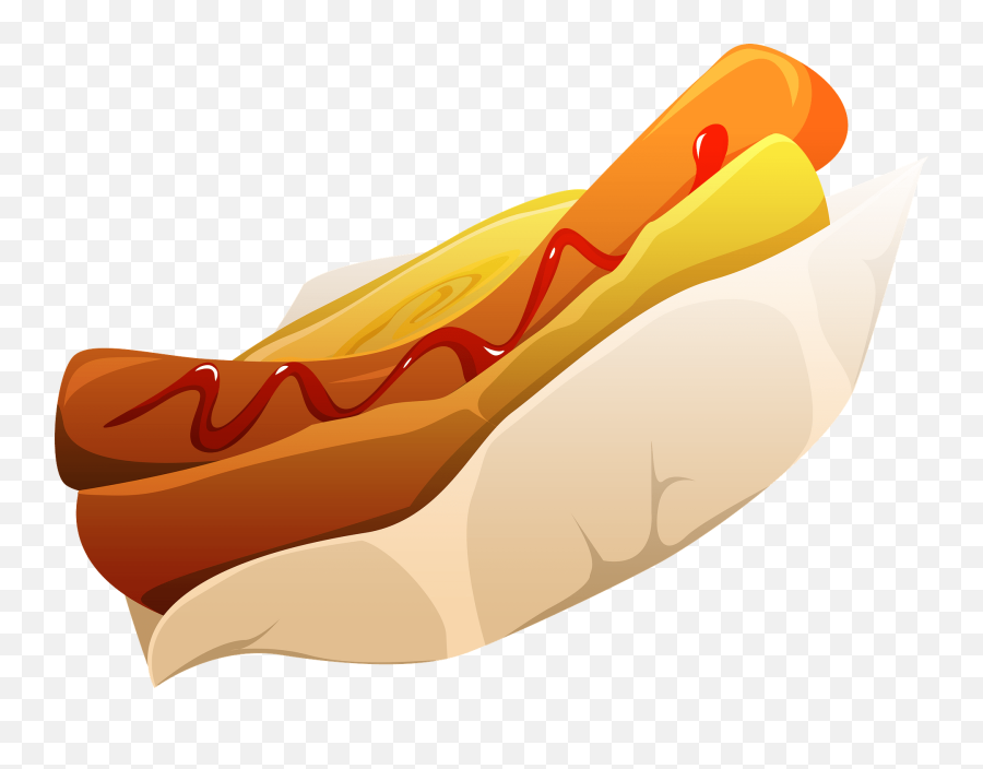 Hot Dog Clipart - Imagens Desenho De Lanche Emoji,Hot Dog Clipart
