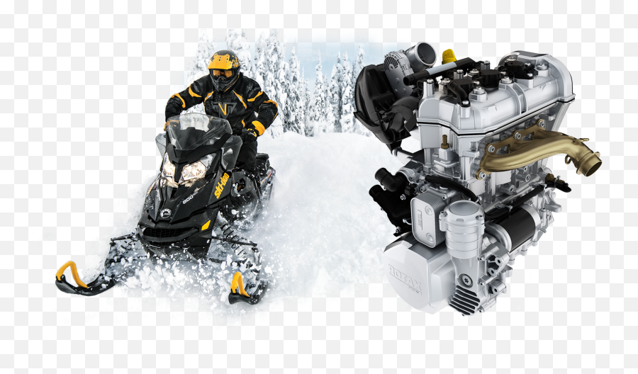 Ski - Doo Snowmobiles Usa Rotax 900 Ace Engine Transparent Emoji,Snowmobile Clipart