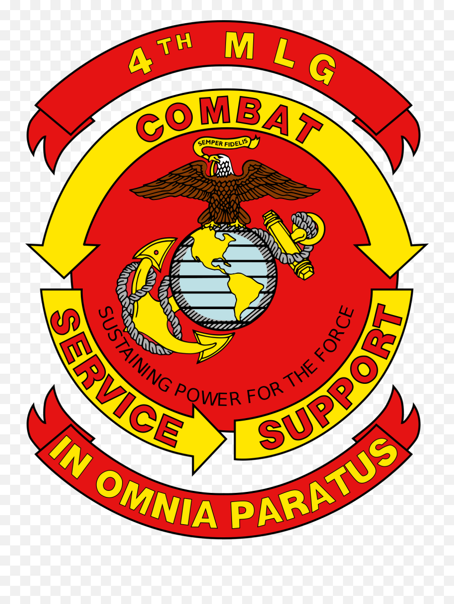 Usmc 4th Mlg Vector - Marine Corps Emoji,Usmc Logo