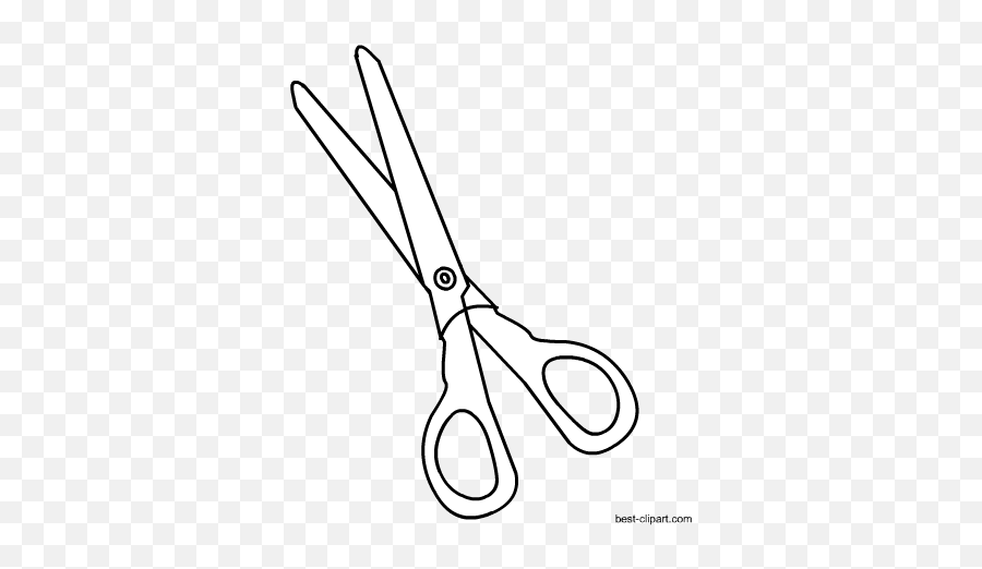 White Scissors Free Clip Art - Scissors Clip Art Free Commercial Use Emoji,Scissors Clipart