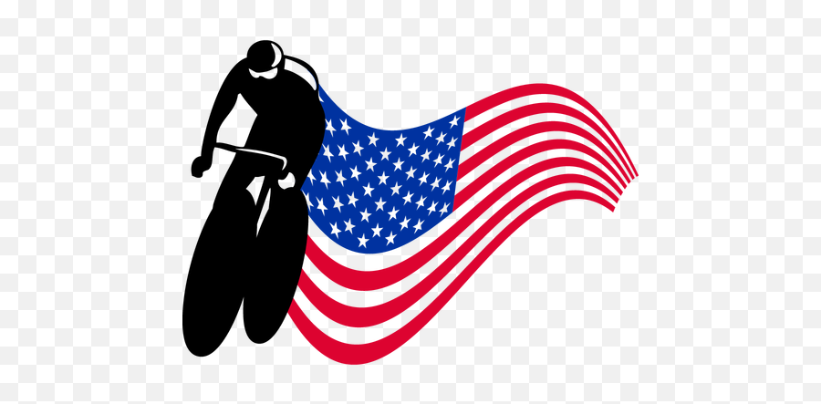 Cycle Flag Logo - American Emoji,Flag Logo