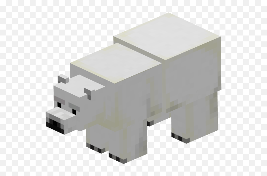 Polar Bear - Minecraft Polar Bear Emoji,Polar Bear Png
