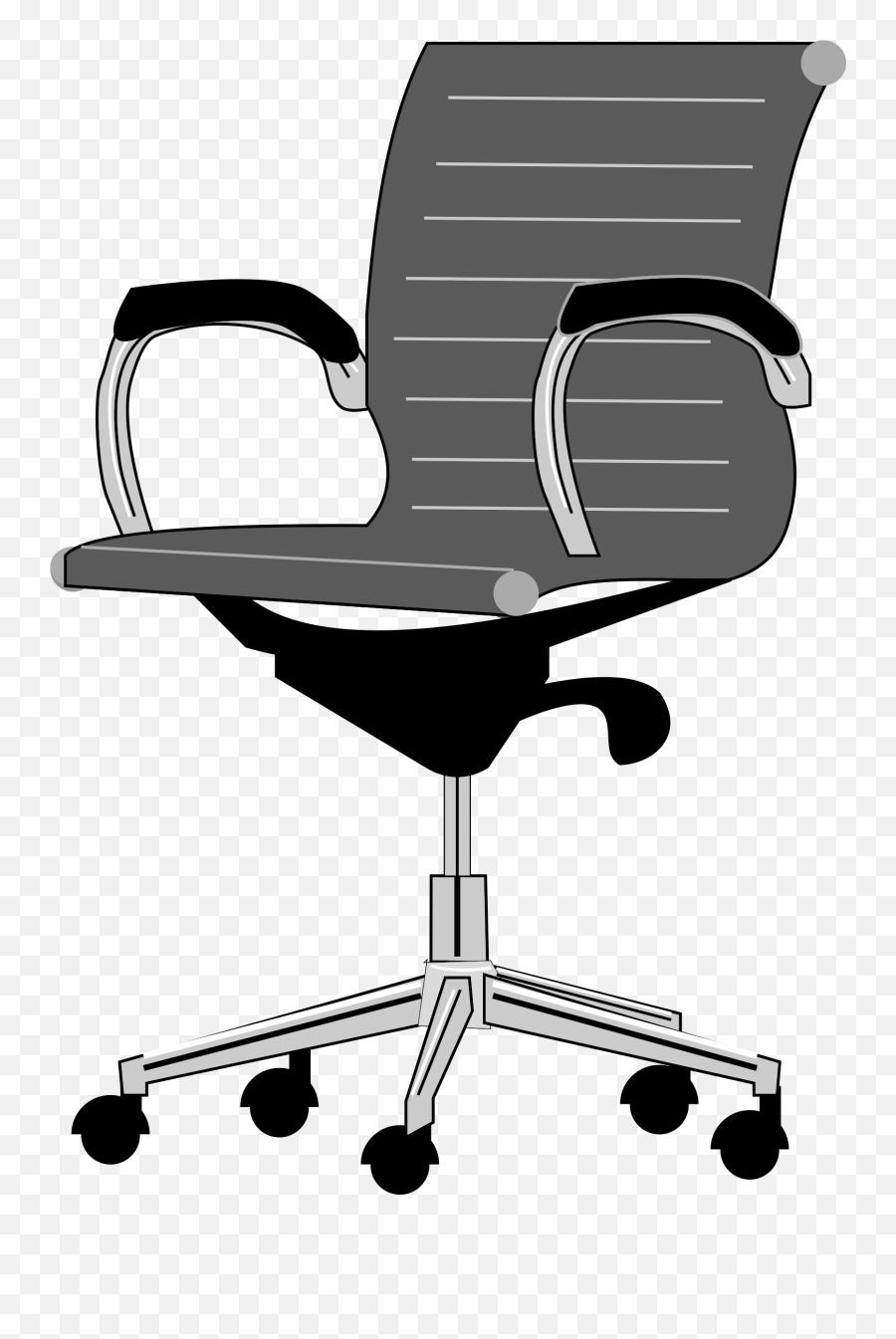 Office Chair Clipart Transparent - Office Chair Clip Art Emoji,Chair Clipart