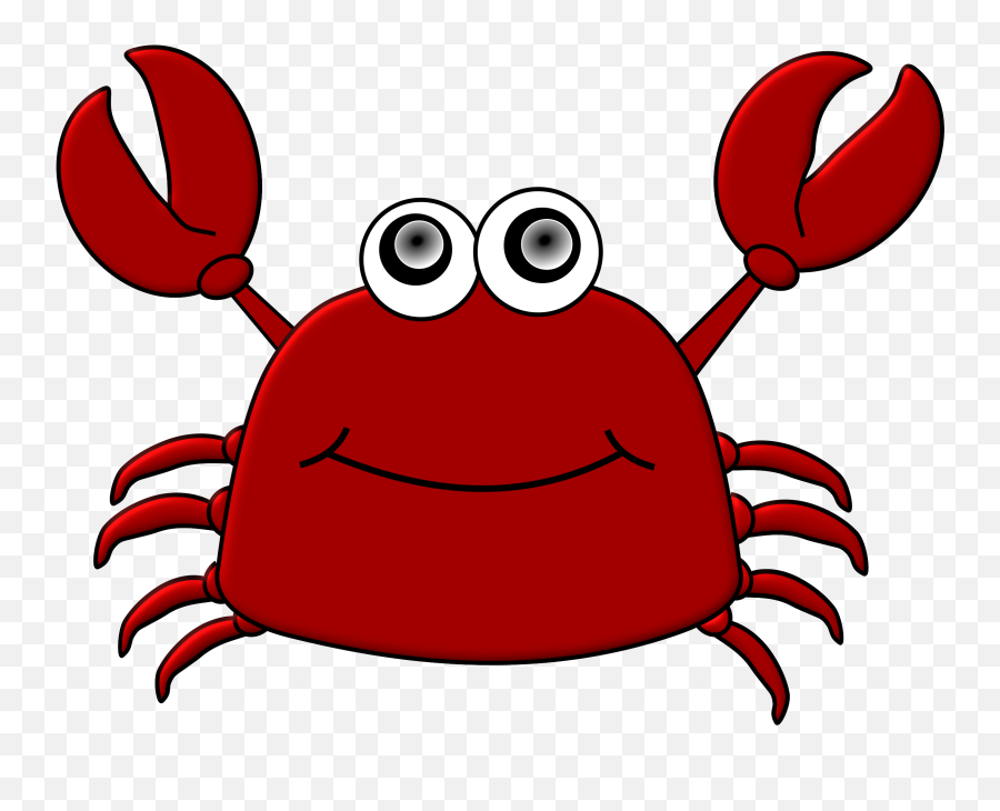 Crab - Clip Art Crab Png Emoji,Crab Clipart