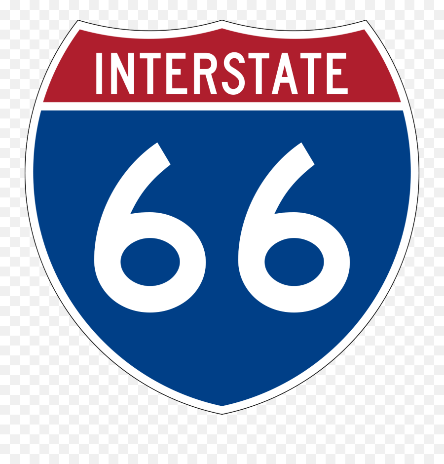 I - Interstate 66 Logo Emoji,Route 66 Logo