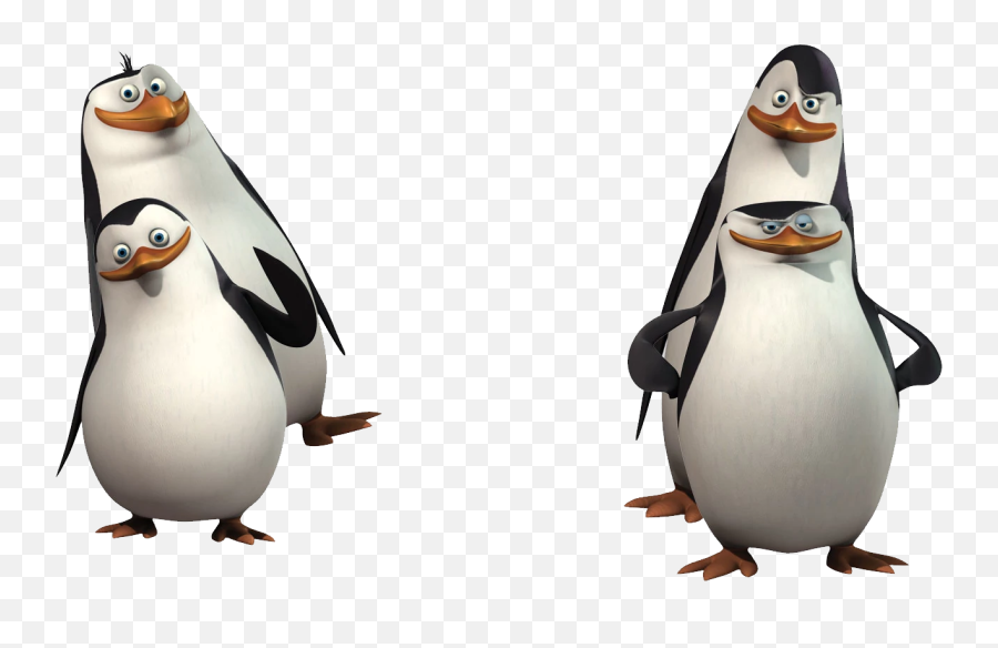 Download Free Png Background - Penguinsmadagascartransparent Madagascar Penguins Transparent Emoji,Penguin Transparent Background