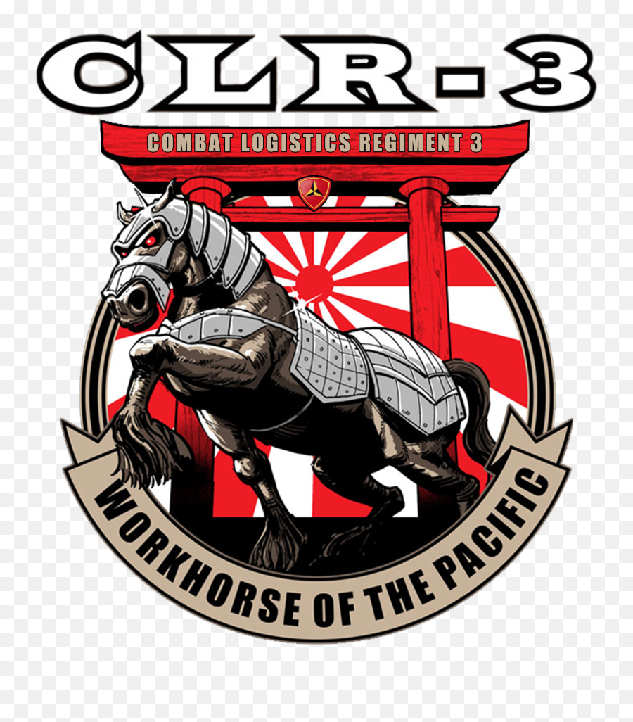Fileclr - 3 Workhorse Of The Pacific Unit Logopng Clr 3 Usmc Emoji,Horse Logos