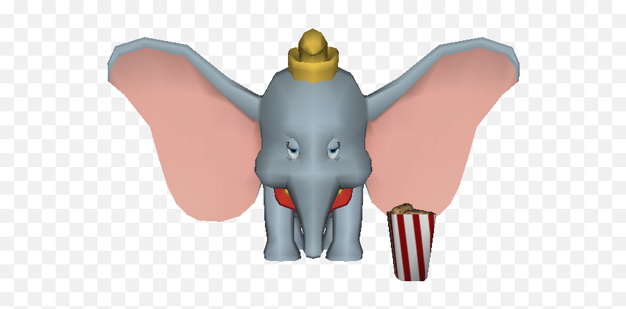 Xbox 360 - Avatar Marketplace Dumbo The Models Resource Animal Figure Emoji,Dumbo Png