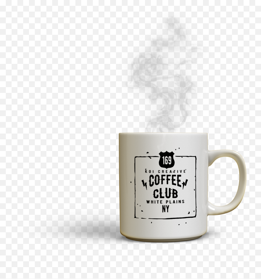Koi Creative Space Coffee Club Emoji,Coffee Smoke Png