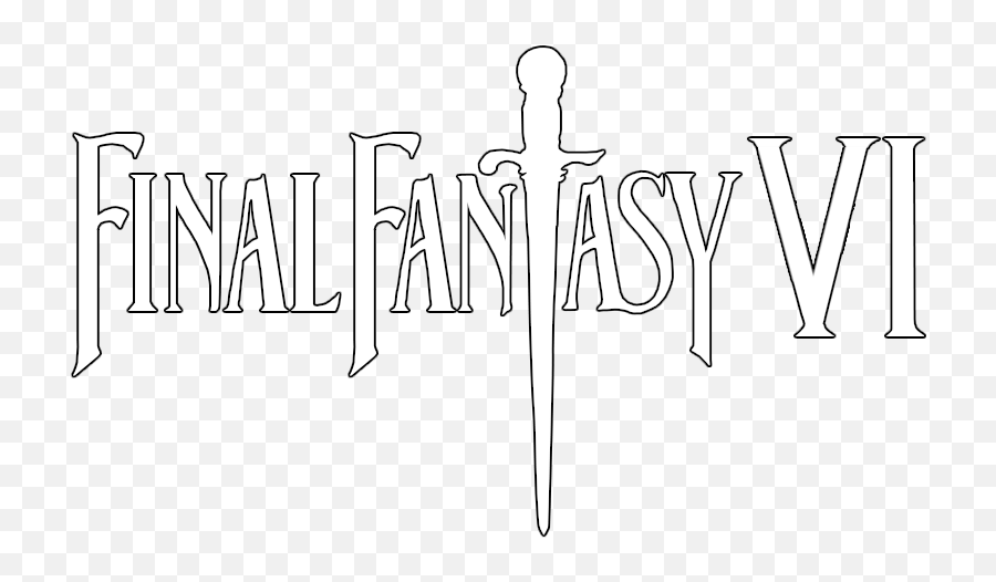 Final Fantasy Vi - Dot Emoji,Final Fantasy Vi Logo