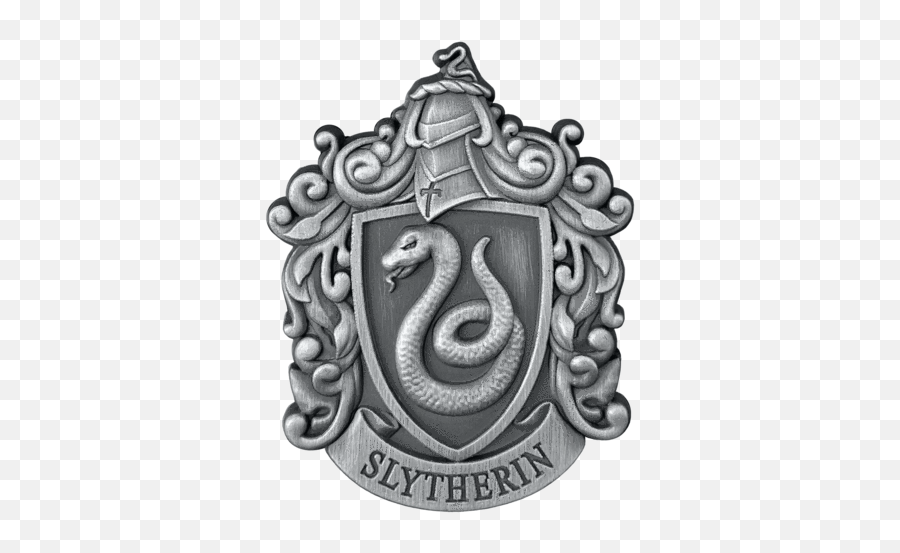 Slytherin Metal Crest Magnet Slytherin Harry Potter Shop Emoji,Slytherin Crest Png