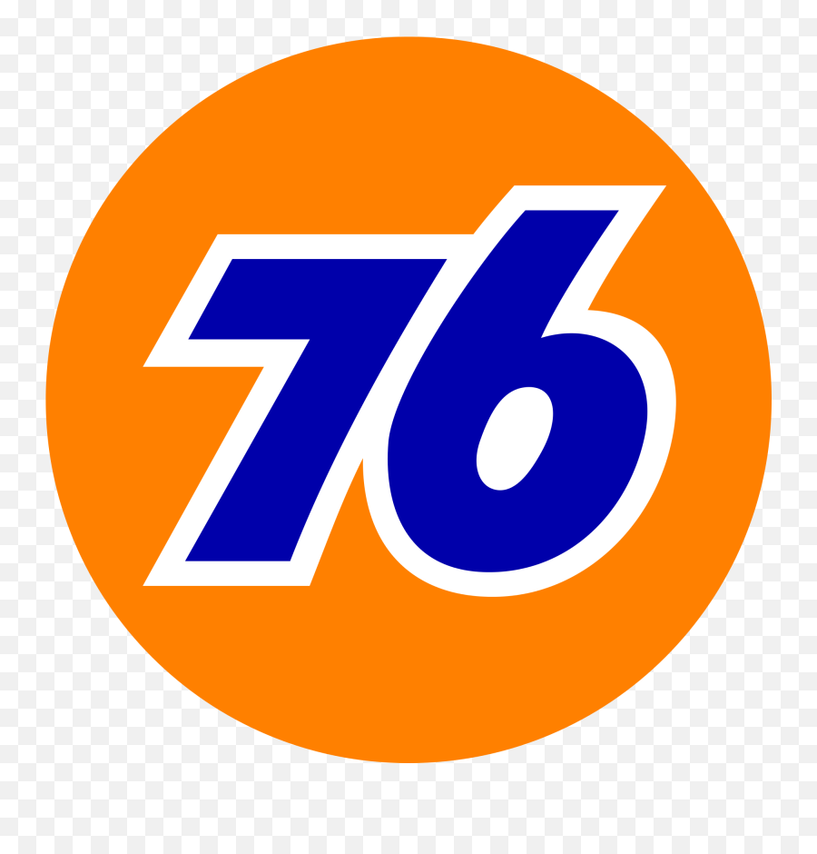 76 Orange Logo - 76 Gas Logo Emoji,Orange Logo