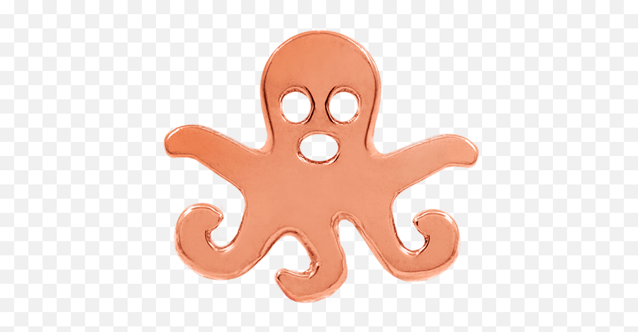 Junipurr Gold Octopus Sara Pierced Me Emoji,Octopus Tentacles Clipart