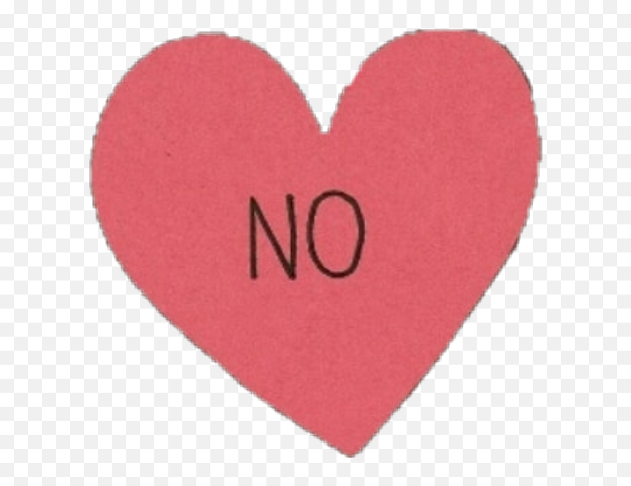No Heart Cool Cute Tumblr Red Text Sticker By Cupcake Emoji,Tumblr Transparent Hearts