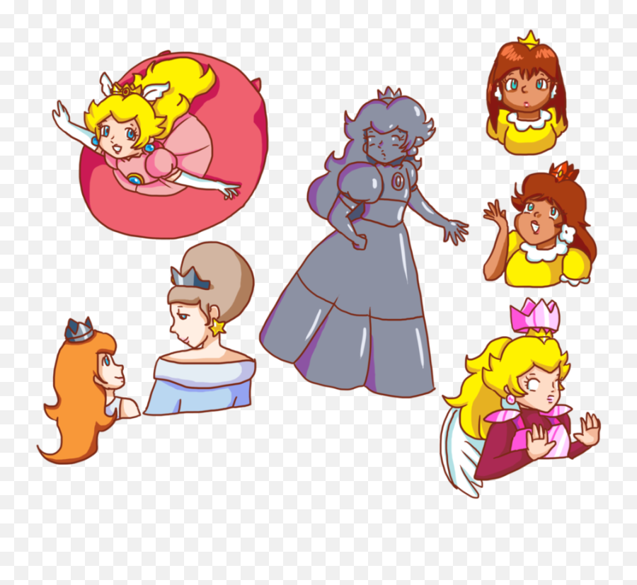 Download Clipart Library Stock Super Princess Peach Rpg Dump Emoji,Princess Poppy Clipart
