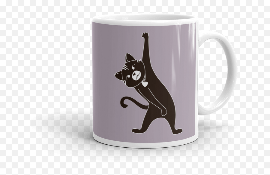 Mugs Abyssinian Cat Silhouettes Coffee Mug Tea Cup 11 Oz Emoji,Coffee Cup Silhouette Png