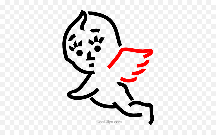 Baby Angel Royalty Free Vector Clip Art Illustration Emoji,Baby Angel Png