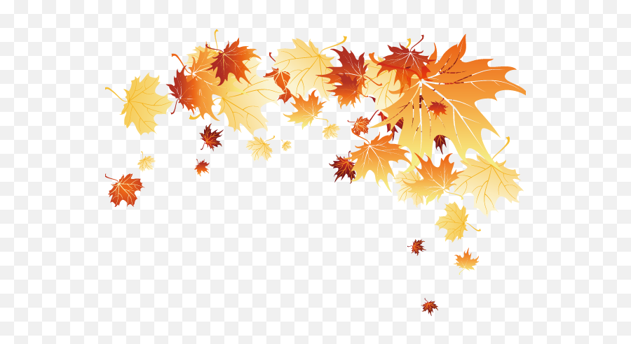Fall Leaves Background Png - Fall Leaves Decor Png Emoji,Fall Png