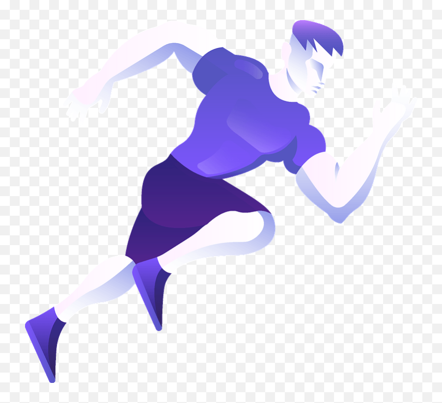Runner Clipart - Fictional Character Emoji,Runner Clipart
