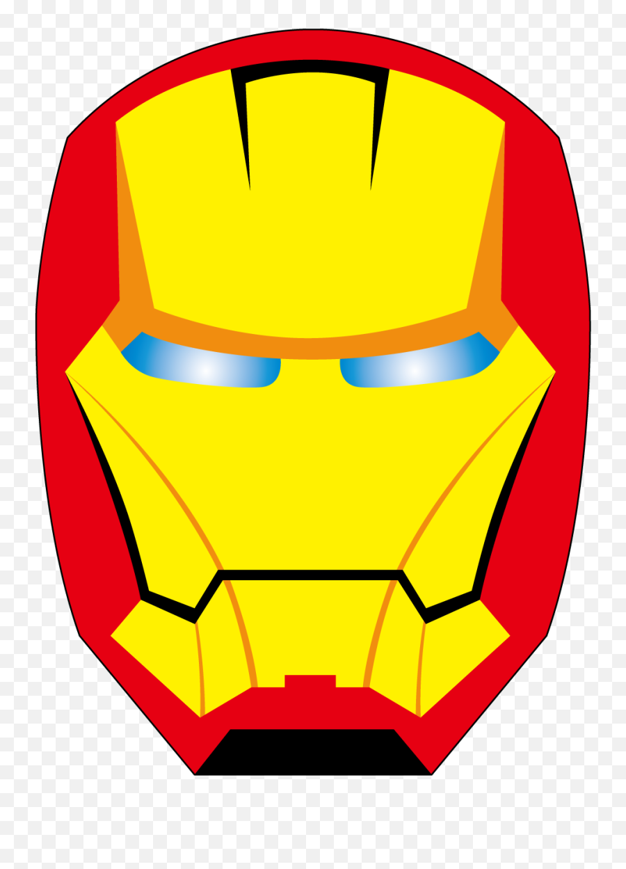 Face Clipart Ironman Face Ironman Transparent Free For - Cartoon Iron Man Face Png Emoji,Iron Man Clipart