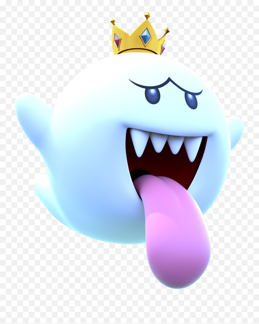 Luigi Boo Transparent Mario Mario Wiki Boo Free Puzzle On - King Boo Emoji,Luigi Transparent