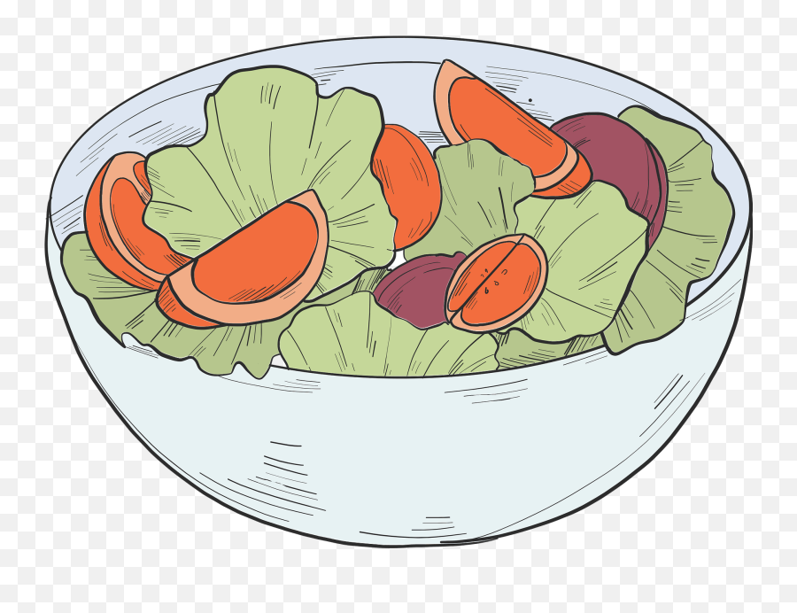 Salad For Lunch Clipart Free Download Transparent Png - Mixing Bowl Emoji,Lunch Clipart