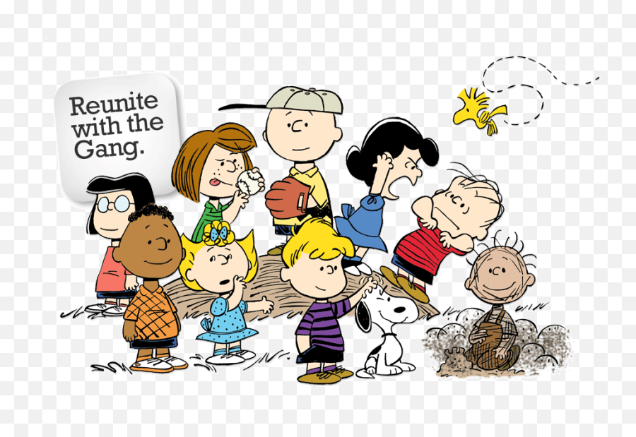 Header Character Landing - Charlie Brown Woodstock Snoopy Emoji,Peanuts Clipart