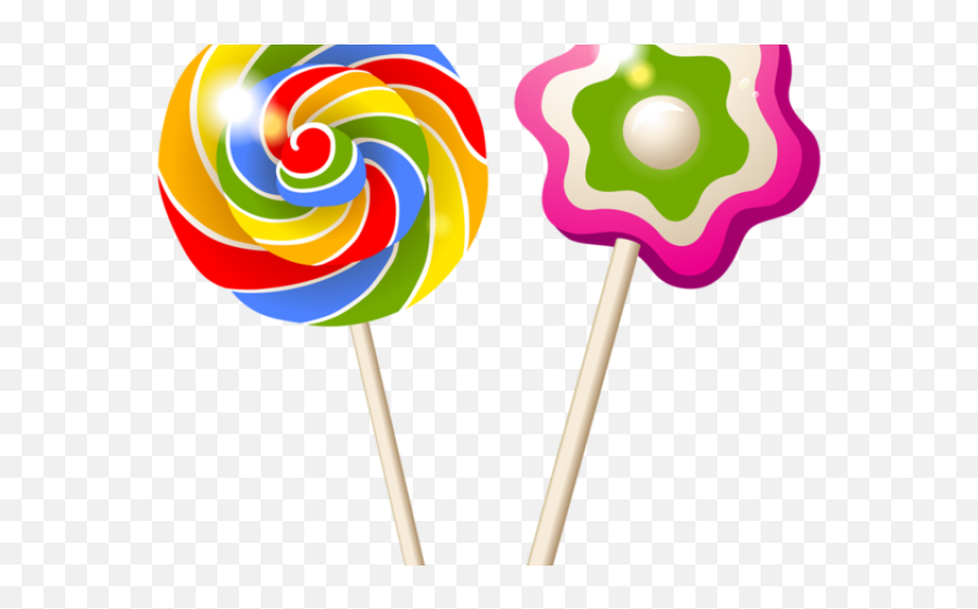 Lollipop Cotton Candy Chocolate Bar - Lollipop Candy Clipart Transparent Background Emoji,Candy Transparent Background