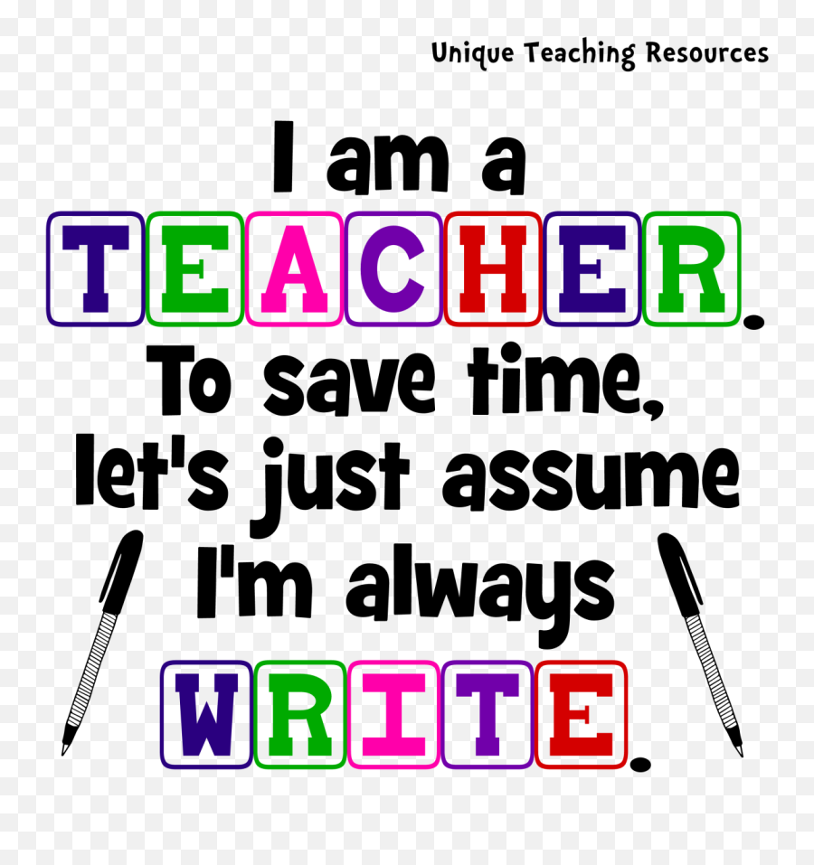 20 I Am A Teacher Sayings Quotes And Graphics Page 2 - Quote For Teaching Hd Emoji,Quotes Png