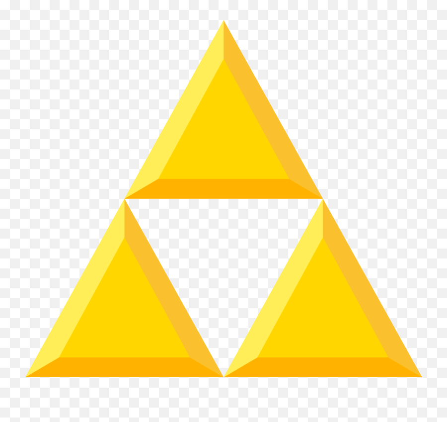 Triforce Transparent Png - Triforce Icon Emoji,Triforce Png
