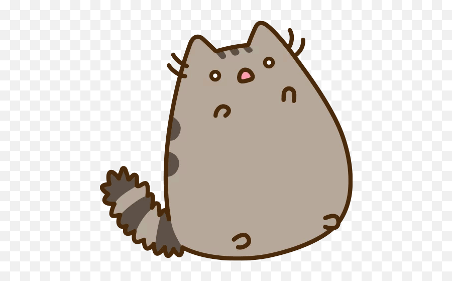 Download Medium Carnivoran Pusheen Cat Sized To Cats Hq Png - Pusheen Cat Png Emoji,Cats Png