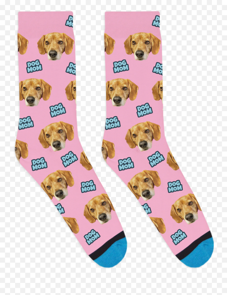 Custom Dog Mom Socks - Divvy Up Socks Emoji,Wendys Logo Mom