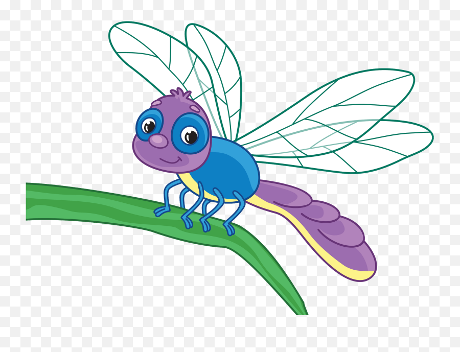 Dragonfly On A Leaf Clipart Free Download Transparent Png - Parasitism Emoji,Dragonfly Clipart