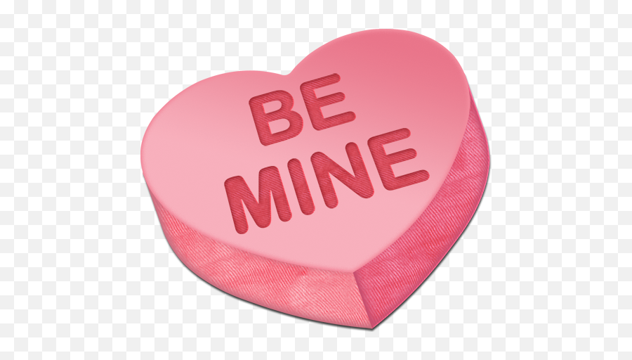 Valentines Day Candy Hearts Be Mine - Mine Candy Heart Png Emoji,Conversation Heart Clipart