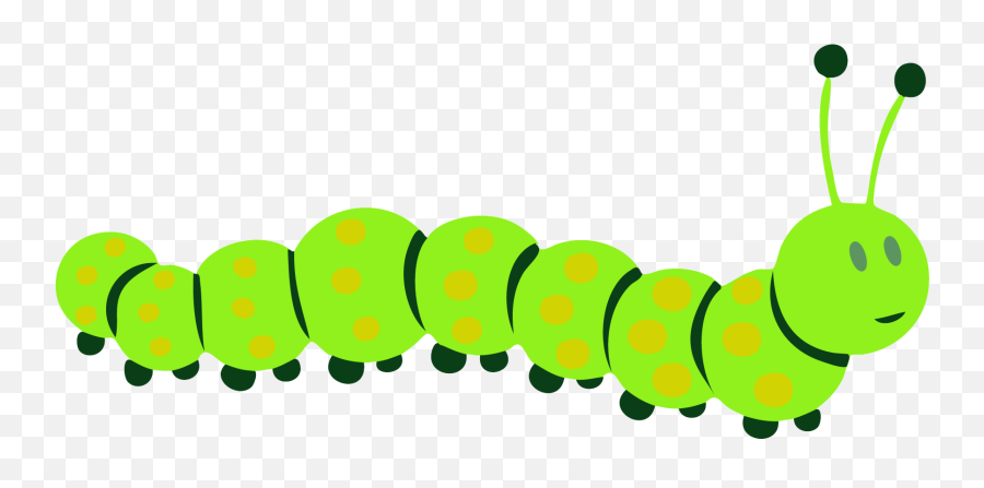 Very Hungry Caterpillar Png Download - Transparent Background Caterpillar Clip Art Emoji,Caterpillar Clipart